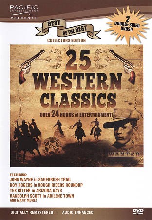 25 Western Classics DVD, 2010, 2 Disc Set