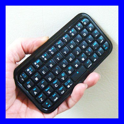 Mini Wireless Bluetooth Keyboard for iPad2 3 iPhone 4G 4S Smartphone 