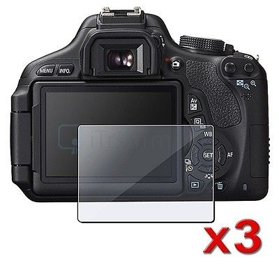 LCD Film Guard Screen Protector For Canon Rebel T3i