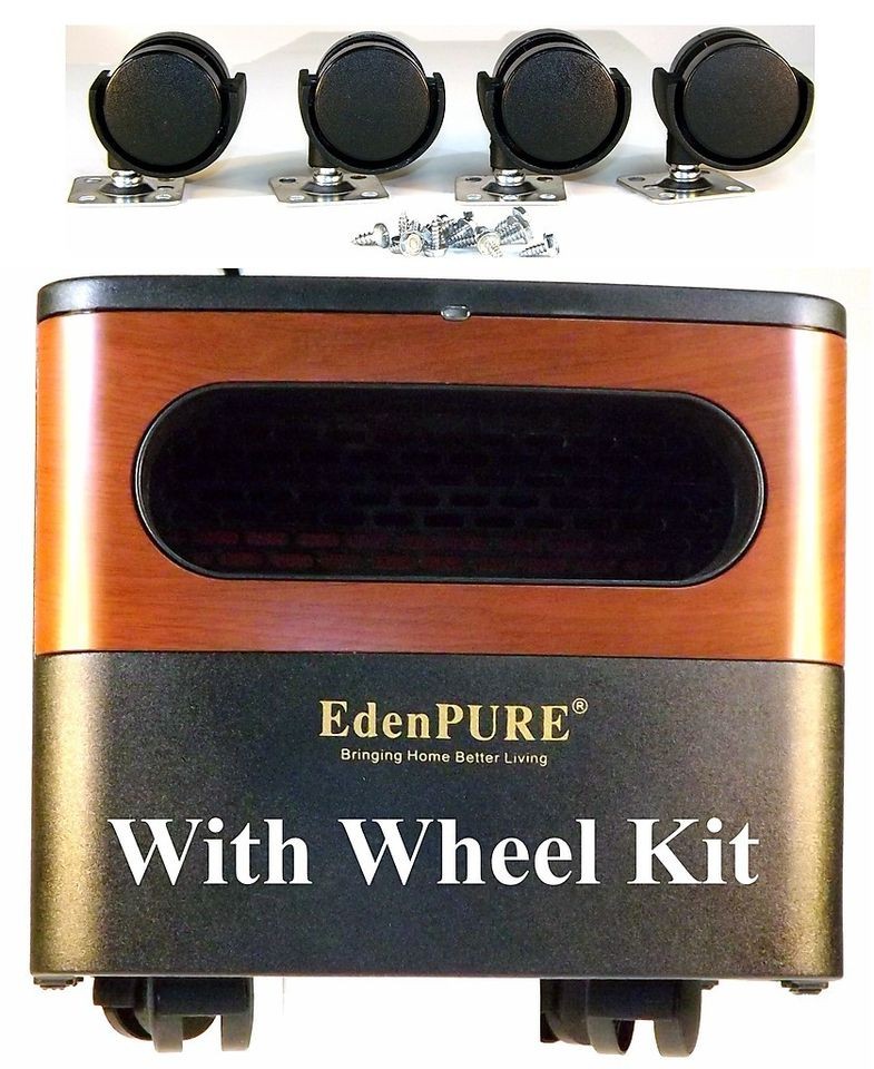 2012 NEW EdenPURE GEN 2 W/ Wheel Kit Infrared Heater 5000 BTU Heats 