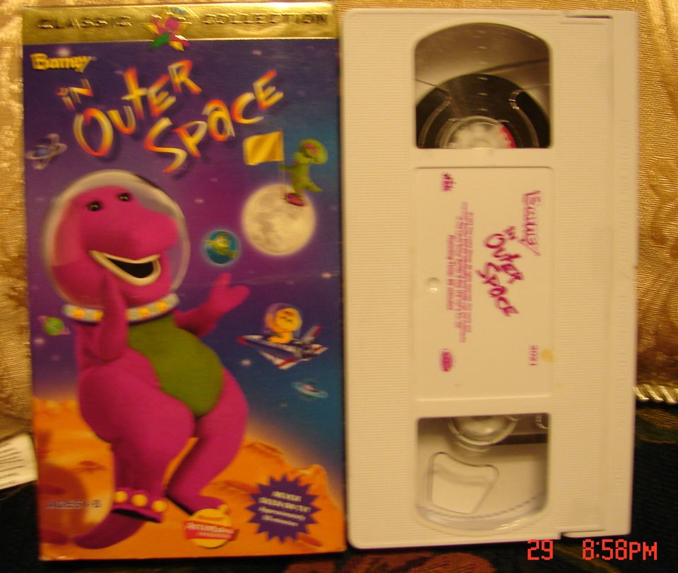 barney in outer space in VHS Tapes