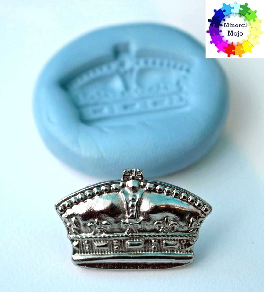 New Crown Silicone Mould for Fimo clay, Sugarcraft, Cupcake,Cake 