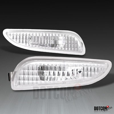 MERCEDES BENZ W209 CLK350/500 BUMPER LIGHTS SIDE MARKER CHROME (Fits 