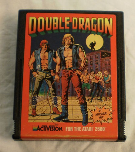 Atari Game Cartridge Double dragon