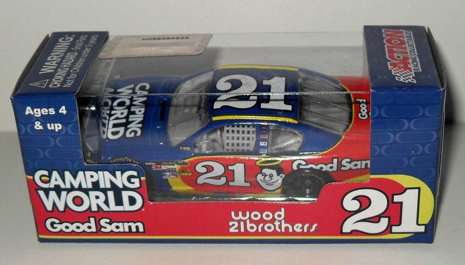 TREVOR BAYNE 1/64 2012 #21 CAMPING WORLD FORD FUSION SILVER SERIES 