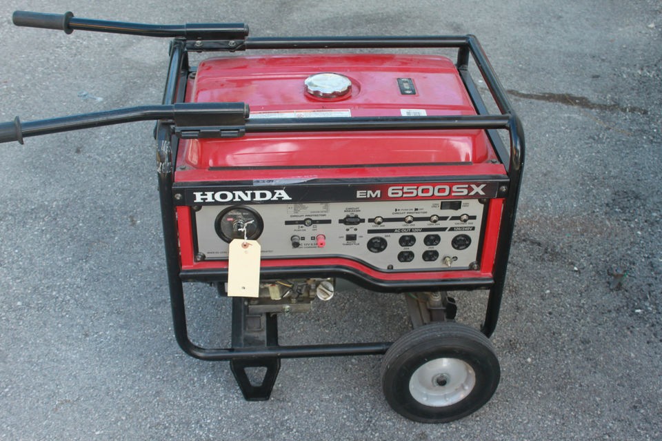 Honda 6500 sx generator #4