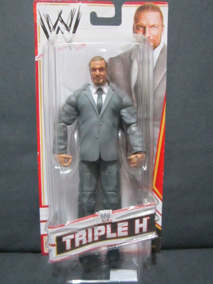 WWE wrestling figure Triple H COO Toys R Us Mail in TRU exclusive suit 