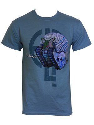 Emerson, Lake & Palmer Tarkus Logo Mens Light Blue T Shirt
