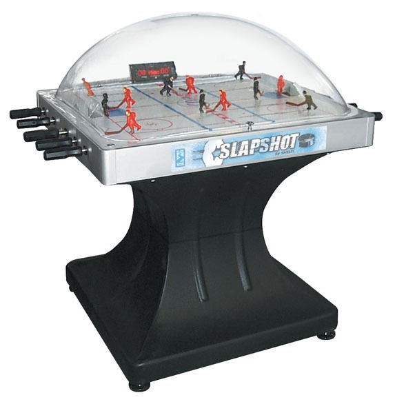 Shelti Slapshot Bubble Dome Hockey Table   Ice Stick Hockey Game Table