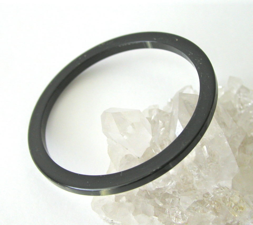 black bakelite bracelet in Bracelets