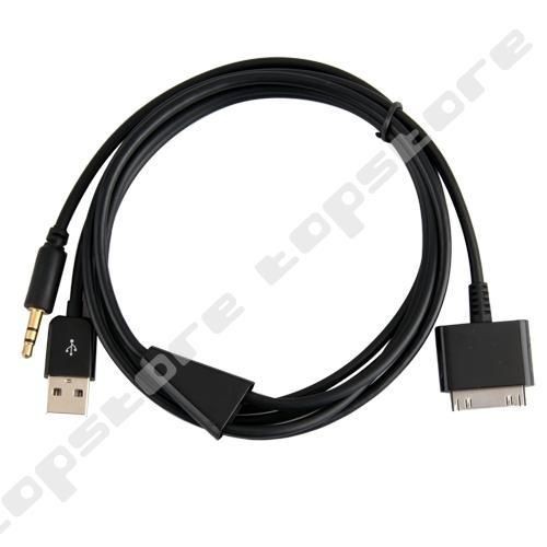 USB 3.5mm Aux Interface Cable for iPod iPhone Ford KUGA
