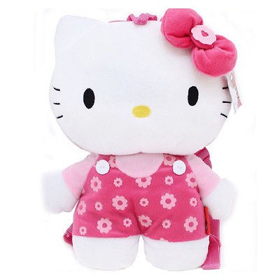   NWT Sanrio Hello Kitty Pink Soft Plush Backpack Bag   3 Styles