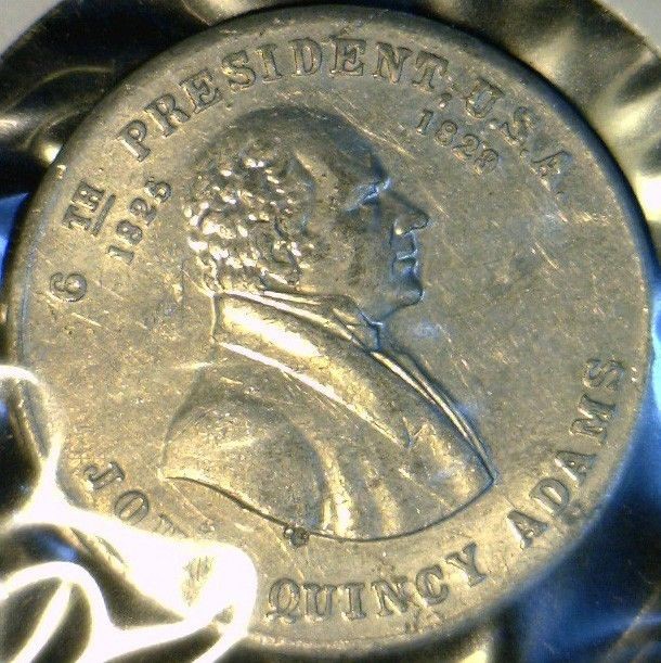   Adams Presedential The Diarist Commemorative Medal   Token   Coin