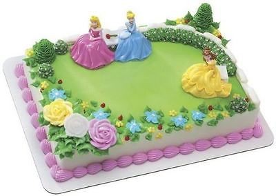 DISNEY PRINCESS GARDEN ROYALTY Cake Kit Topper Birthday