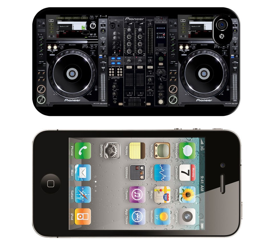Pioneer Pro DJ DECKS AND MIXER   CDJ2000☆ Hard Case, Fits iPhone 