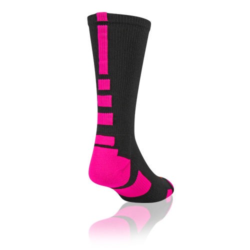 Baseline Elite Socks   Black/Hot Pink (M, L)   proDRI fabric, BNIB