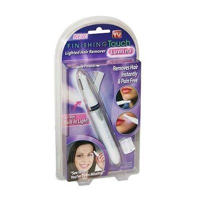 Women Facial Hair Eyebrow Removing Shaper Trimmer Shaver w/ Lighting 