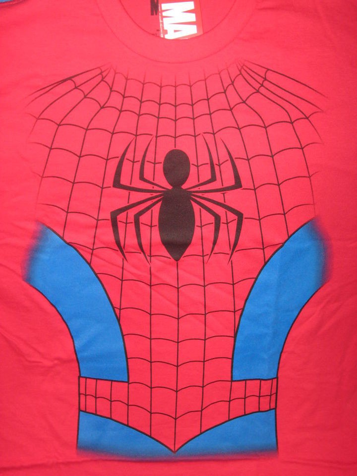 SPIDER MAN movie comic BOOK HallowEEN Costume NeW MENS 2XL t Shirt