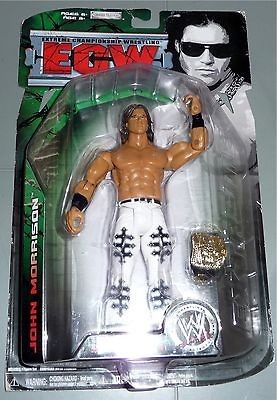     WWE Jakks ECW 4 Tag Team Title Belt Wrestling Action Figure Toy