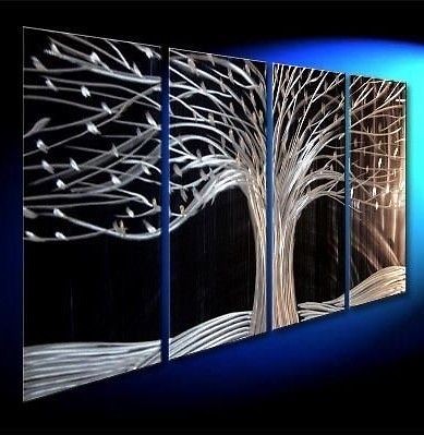 4pc Huge WALL Modern Abstract On Canvas Decorative Oil Painting Art 