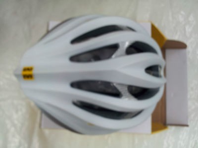 Mavic Plasma bicycle cycling race mountain bike helmet LG WHT/SIL 