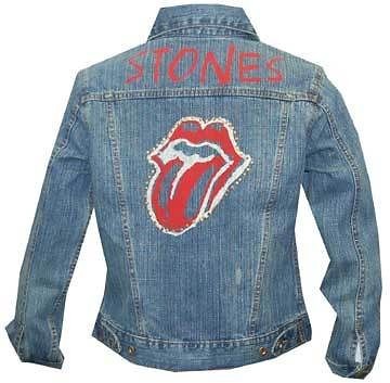 Rolling Stones Blue Denim Jacket Women Authentic BRAND NEW