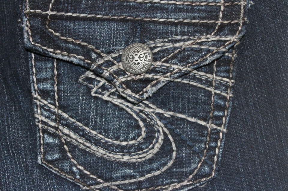 Silver Jeans Suki Dark Denim Mid Rise $75.00 NEW