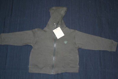 MARIE CHANTAL Boys Grey Athletic Hoodie Sz M NEW $80