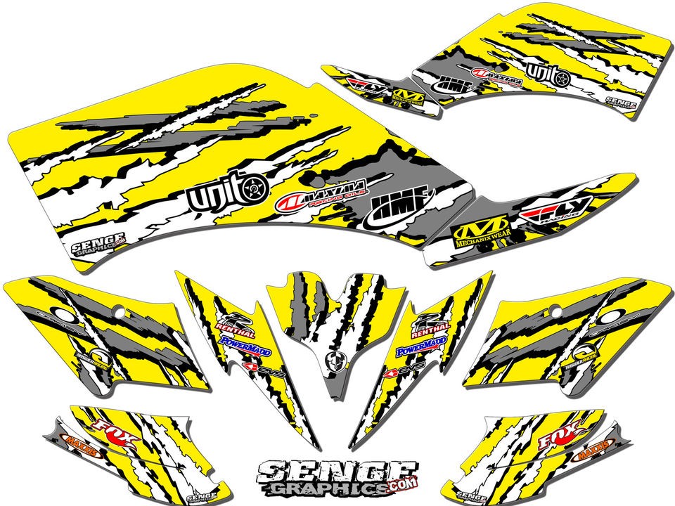 CAN AM CAN AM DS90 DS 90 GRAPHICS KIT ATV STICKERS DECALS DECO 4 FOUR 