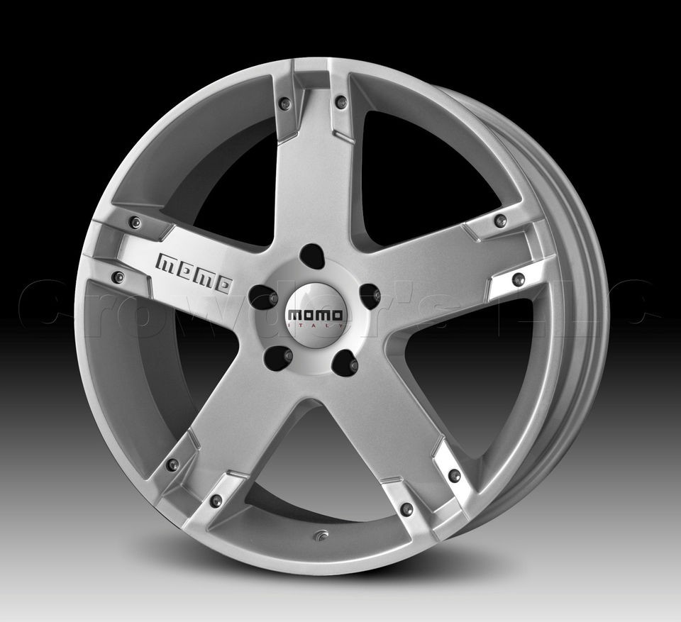 MOMO Car Wheel Rim Storm G.2 Silver 22 x 9.5 inch 5 on 120mm 