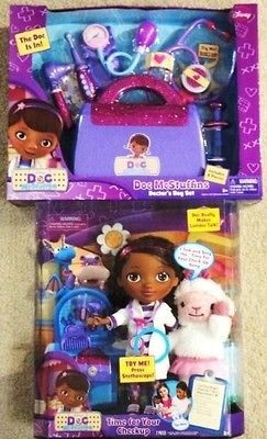Disney Doc McStuffins Time for Your Check Up Doll PlaySet + Doctors 