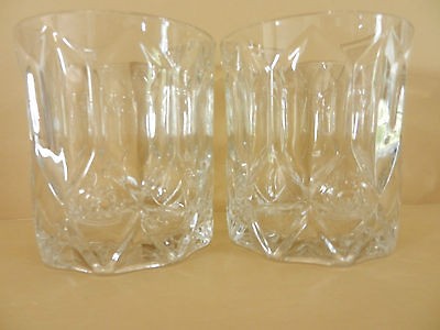 Pair of Crown Royal Whiskey Glasses Set of Two