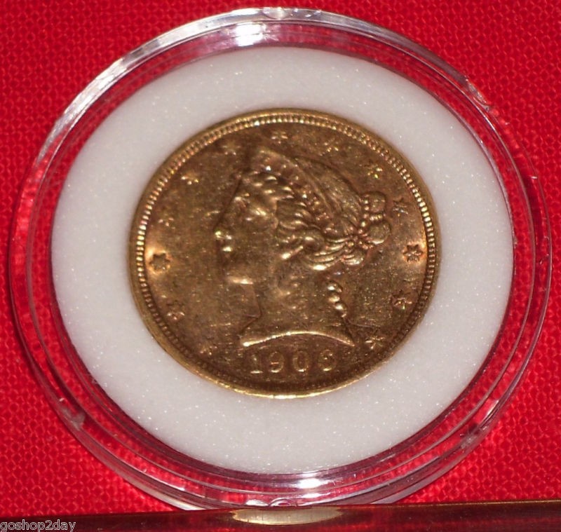 1906 S $5 Liberty Head $5 Gold Coin a GREAT COLLECTIBLE