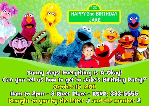 elmo party invitations in Specialty Services