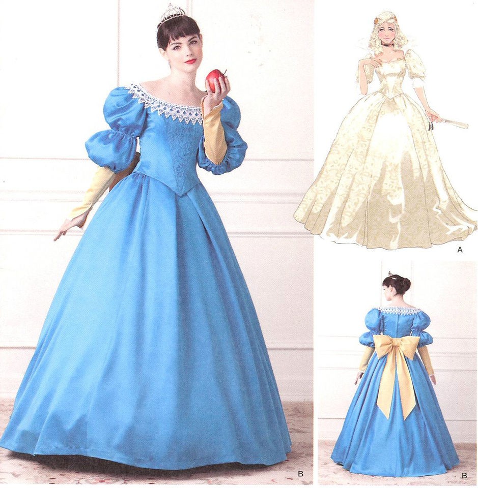 Snow White Bride dress PATTERN Simplicity 1728 4 20 Mirror Mirror 