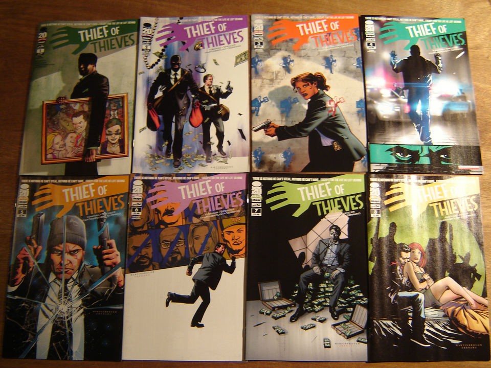   THIEVES 1 2 3 4 5 6 7 8; Robert Kirkman set walking dead AMC Spencer