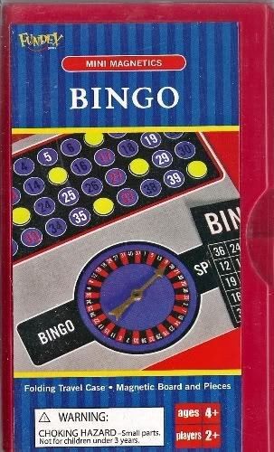 Bingo Mini Magnetics Game Great Travel Game Party Favor Party Supplies