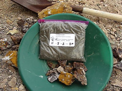Lynx Creek AZ Gold Paydirt 3 Pounds and 1 GRAM ADDED BONUS, Nuggets 