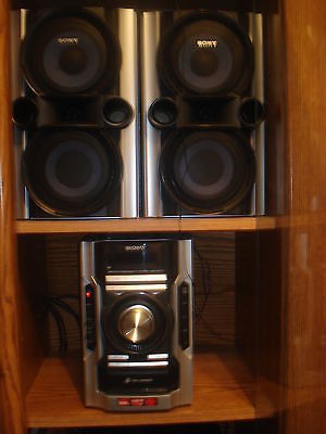 sony home stereo mhc ec77 380 watts 