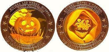 riviera casino $ 10 halloween hologram token strike time left