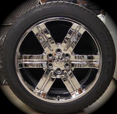   Yukon Sierra Cadillac Escalade Chrome 22 Wheels Rims Tires CK919
