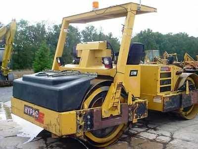1999 Hypac C778B Vibratory Double Smooth Drum Roller Compactor in Good 