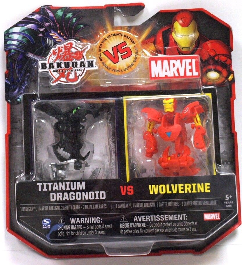   Marvel Titanium Dragonoid Razenoid Iron Man Wolverine Error Card 1/1