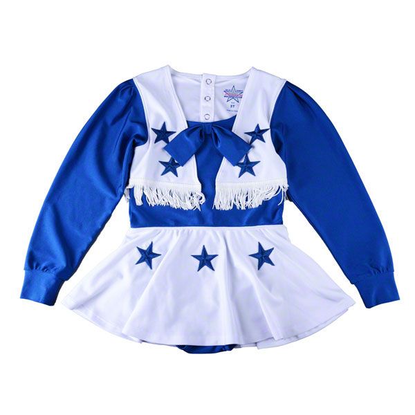 Dallas Cowboys Infant Blue Dallas Cheerleader Uniform