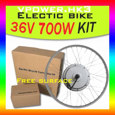 Front 36v 700w 26 Wheel Electric Bicycle Motor Kit E Bike Cycling 