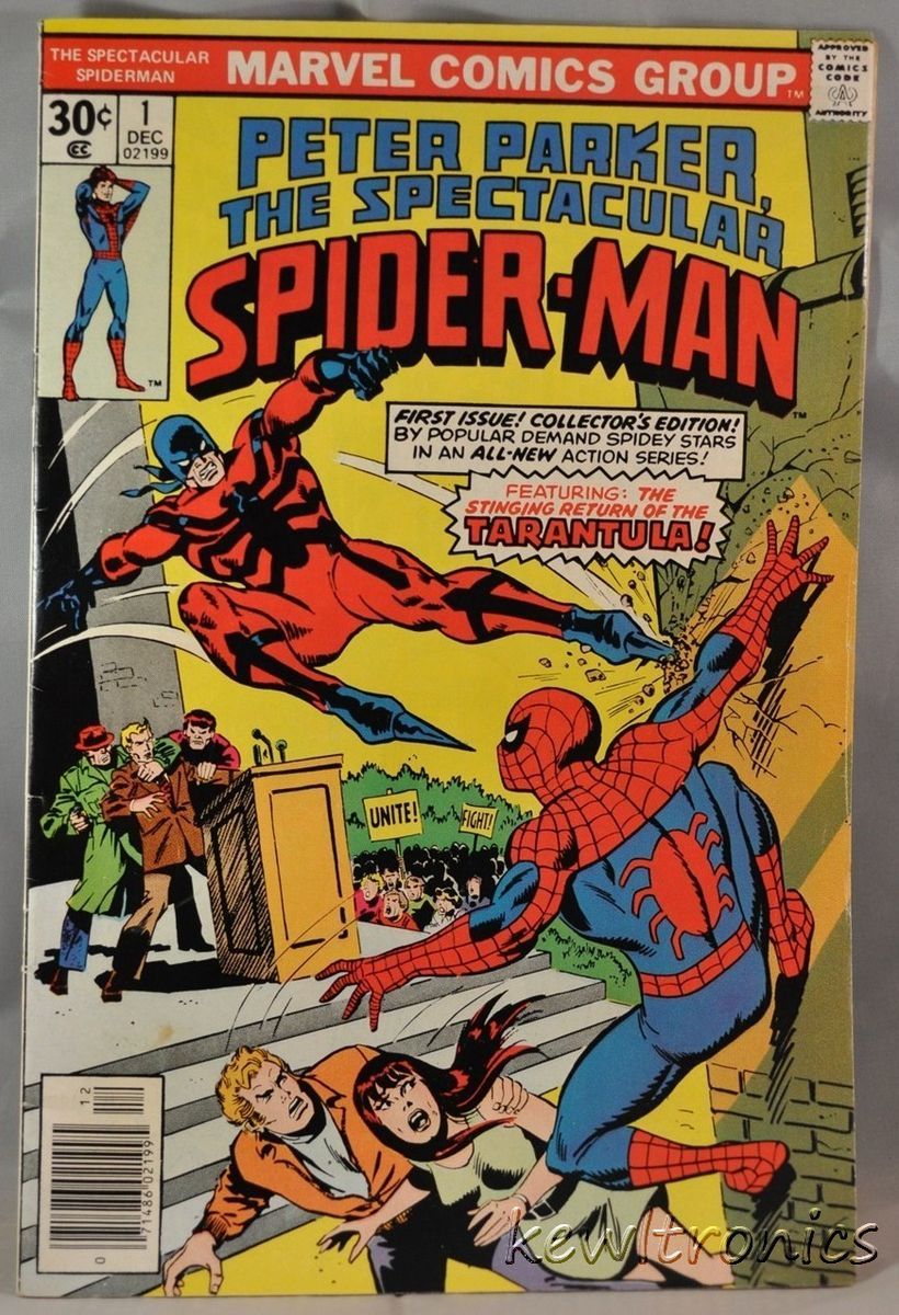 Peter Parker The Spectacular Spider Man Comic Book 1 Spiderman 