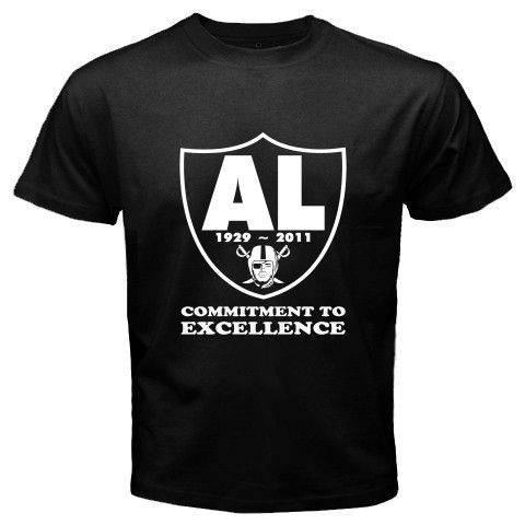Al Davis Oakland RAIDERS Commitment To Excellence NFL T shirt RIP AL 