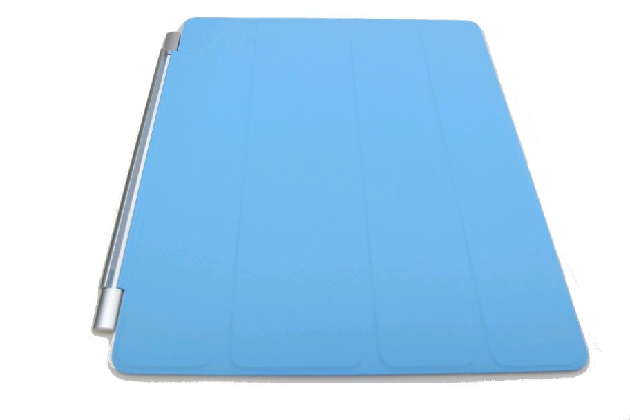 Genuine Apple iPad 2 Smart Cover Blue Polyurethane MC942LL A