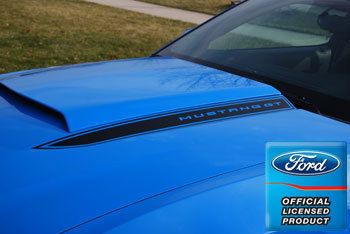 2011 Ford Mustang Hood Spears Stripes Cowl Decals OB