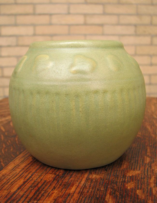 Superb Antique Van Briggle Art Pottery 1903 Vase F9712
